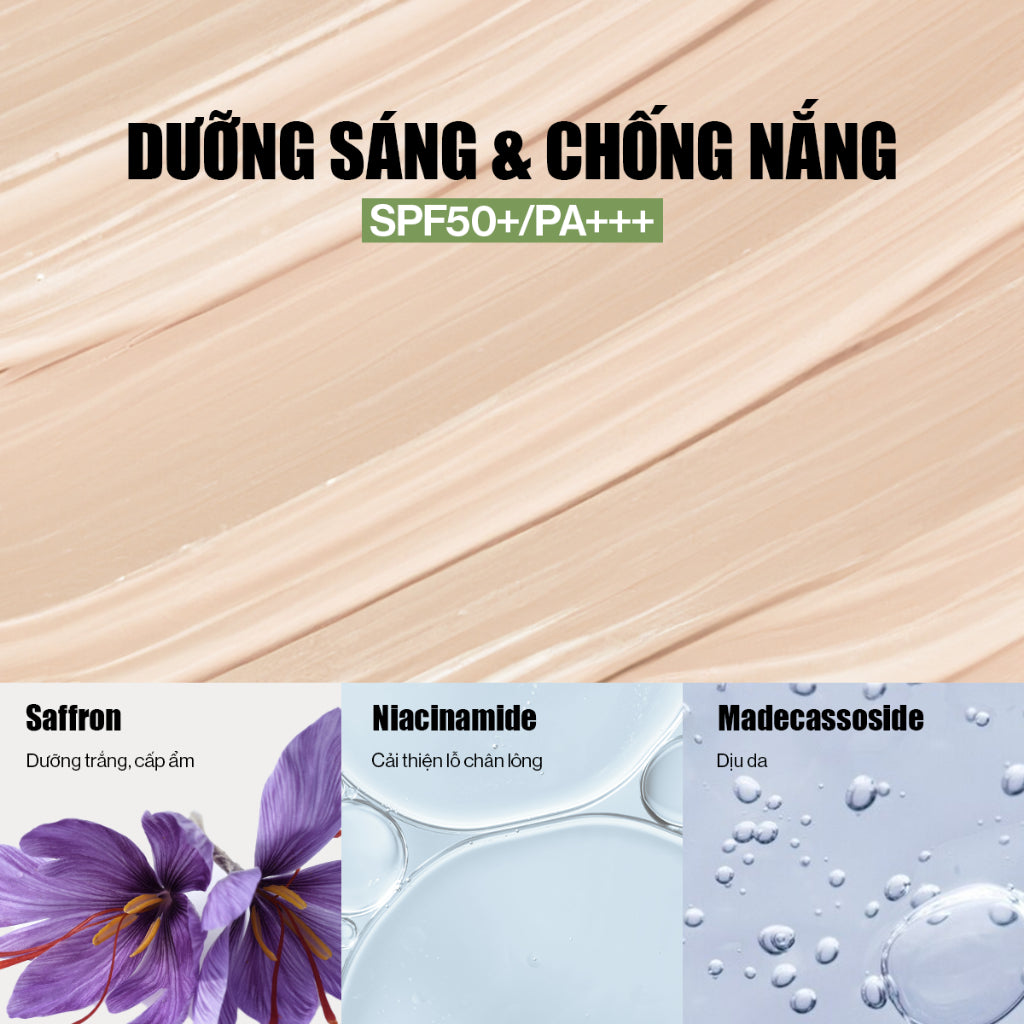 Phấn Nước Glamrr Q Long Wear DD Cushion SPF50+ PA+++ 13g - Daisan Mart