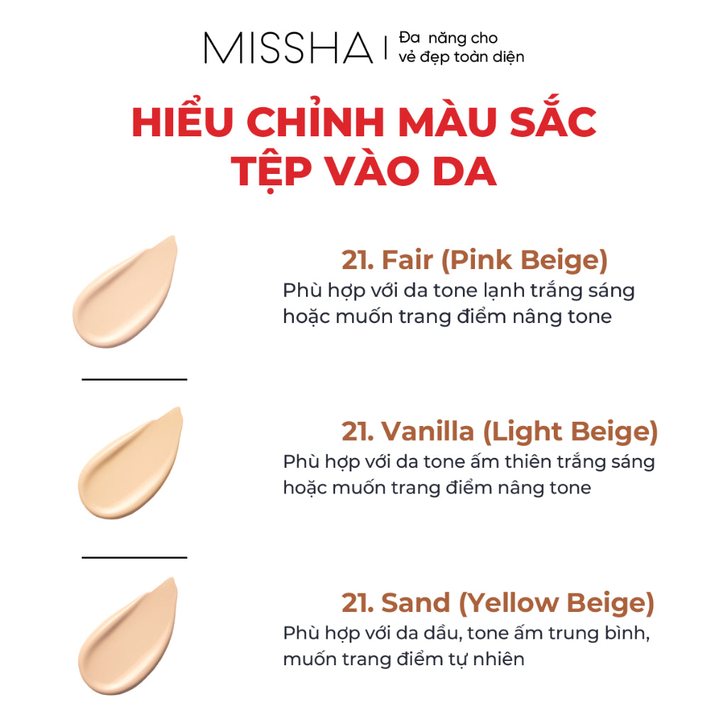 Phấn Nước Kiềm Dầu Lâu Trôi Missha Stay Cushion High Cover SPF30 PA+++ 14g - Daisan Mart