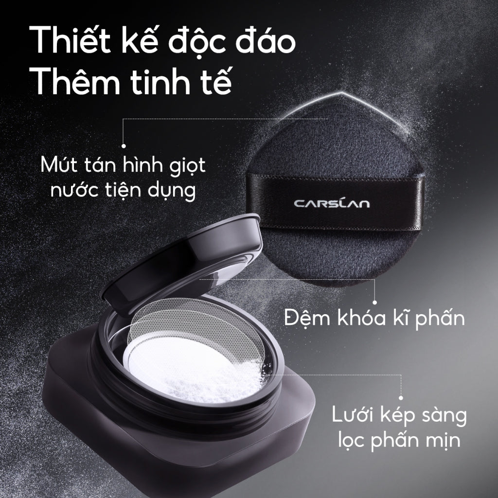 Phấn Phủ Carslan Dạng Bột Soft Focus Make Up Powder Phiên Bản 2.0 8g