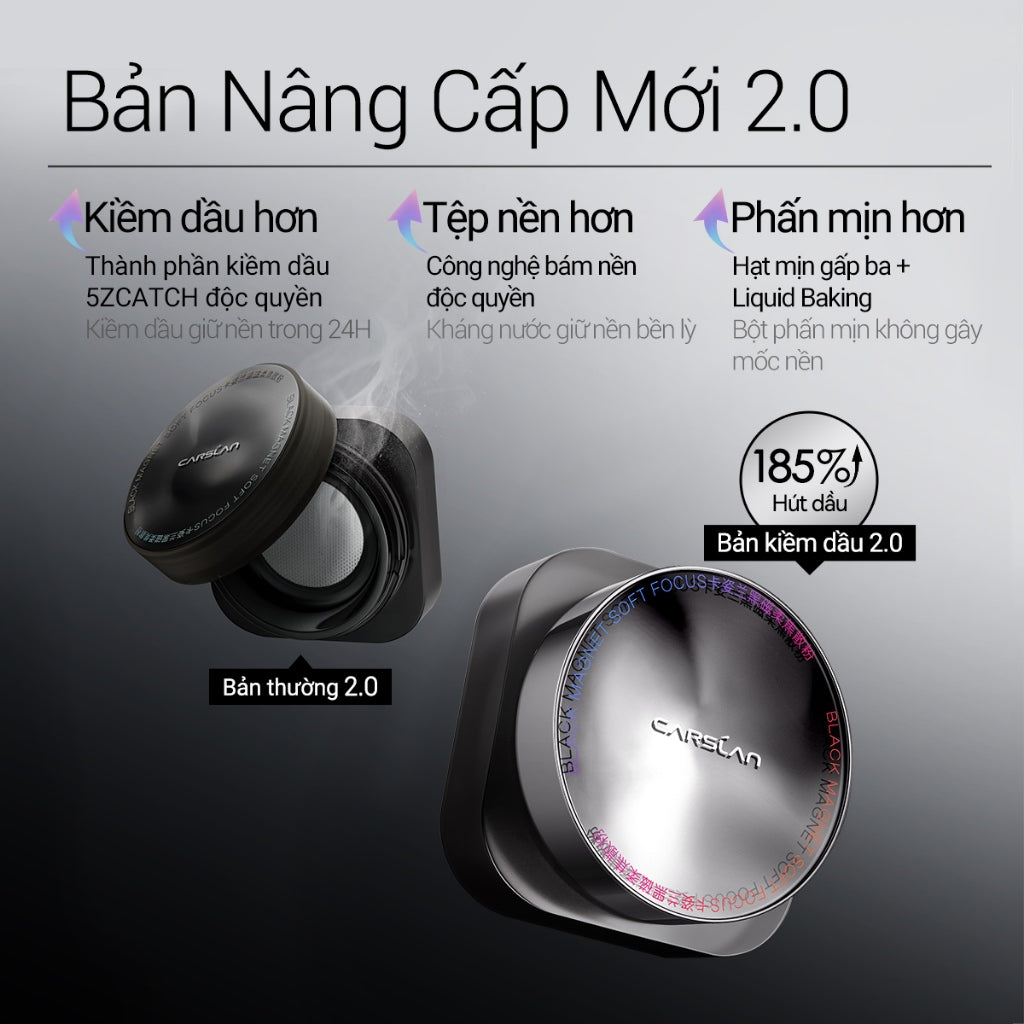 Phấn Phủ Carslan Dạng Bột Soft Focus Make Up Powder Phiên Bản 2.0 8g