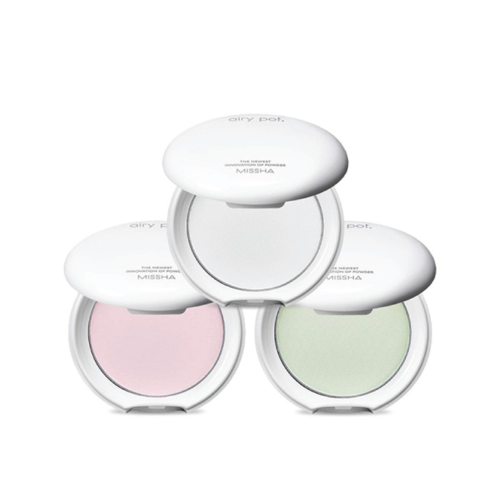 Phấn Phủ Kiềm Dầu Missha Airy Pot Pressed Powder 5g