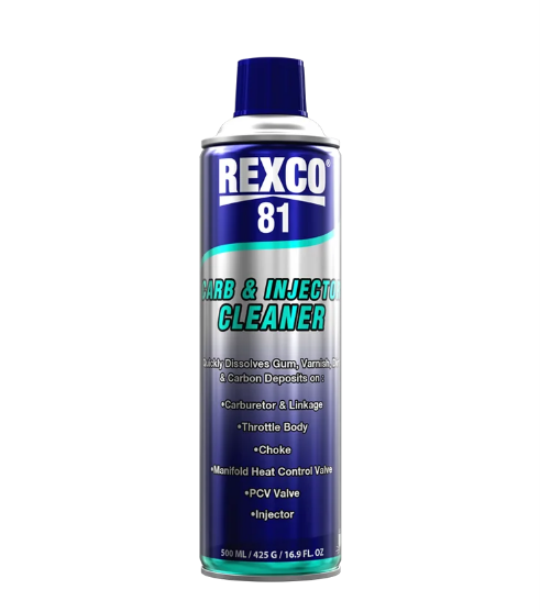 REXCO 81 CARB AND INJECTOR CLEANER 500 ML 425 G 16.9 fl OZ