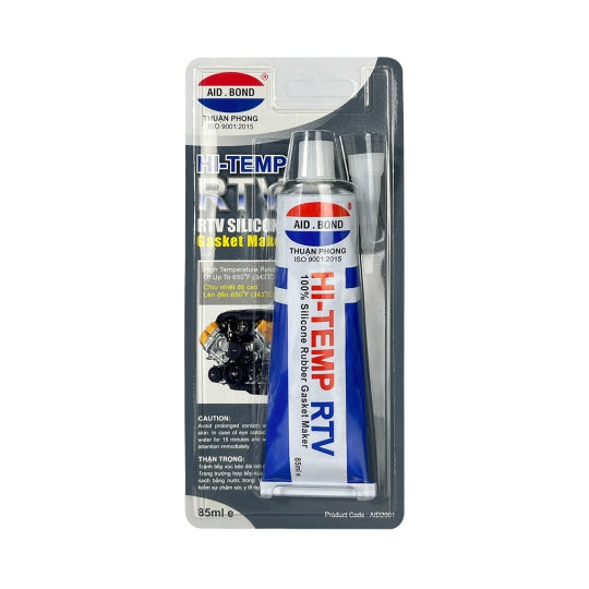 Heat resistant RTV silicone gasket 