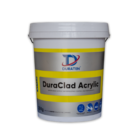 DuraClad Acrylic – Water-based elastic acrylic waterproof coating 