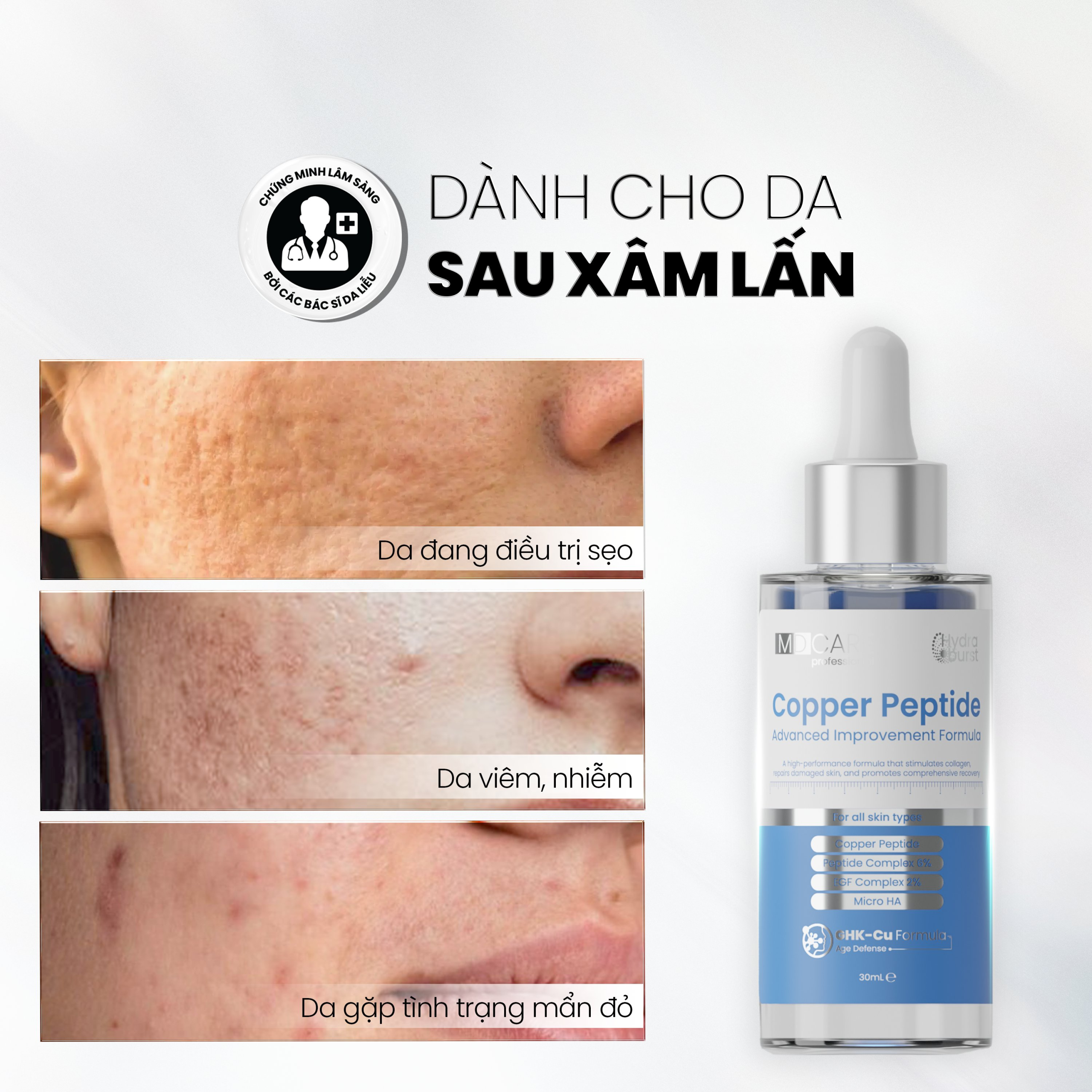 MD CARE Copper Peptide Anti-Aging Serum 30ml