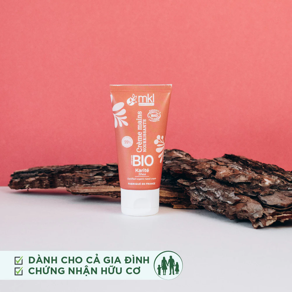 Kem Dưỡng Tay MKL Certified Organic Hand Cream Shea 50ml - Daisan Mart