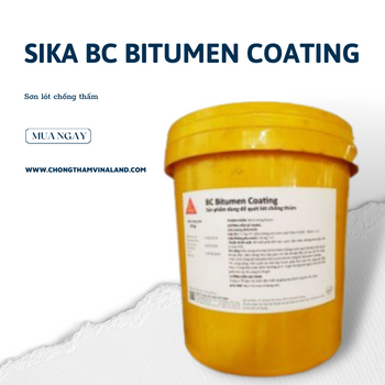 Sika BC Bitumen Coating – Waterproofing material 