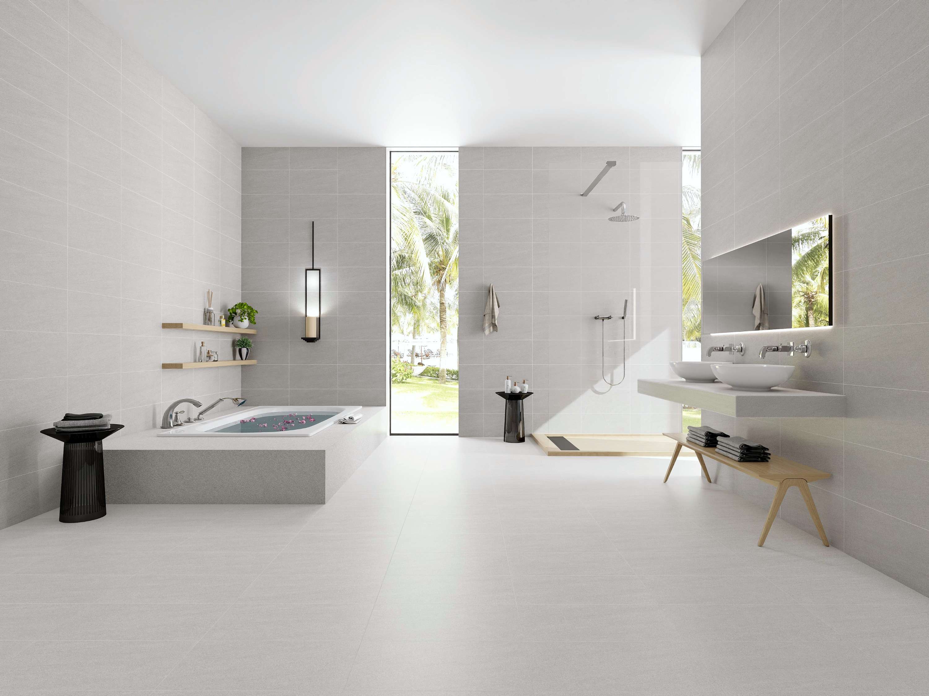 Matt ceramic tile 300x600mm code SMM-36001 