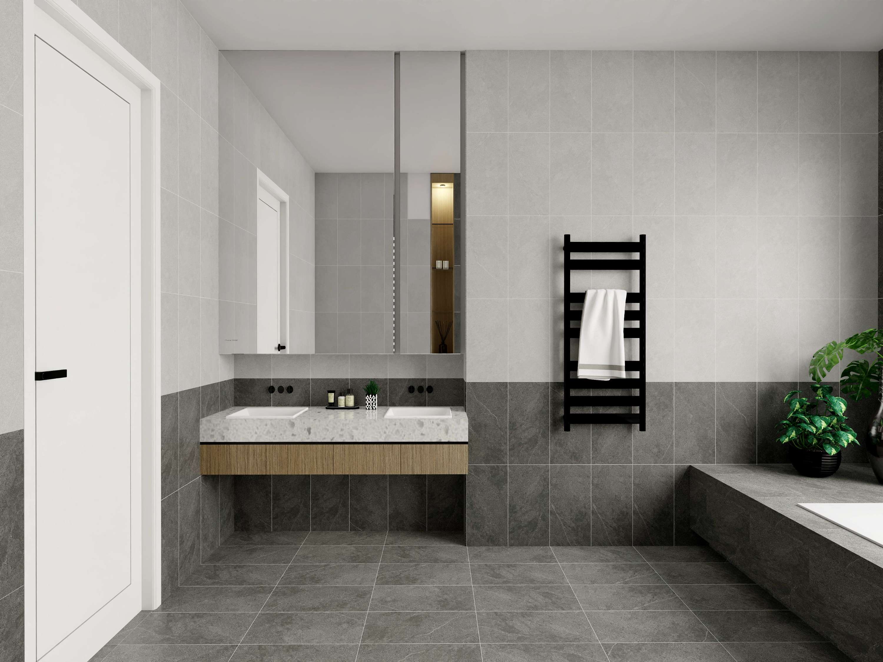 Matt ceramic tile 300x600mm code SMM-36007 