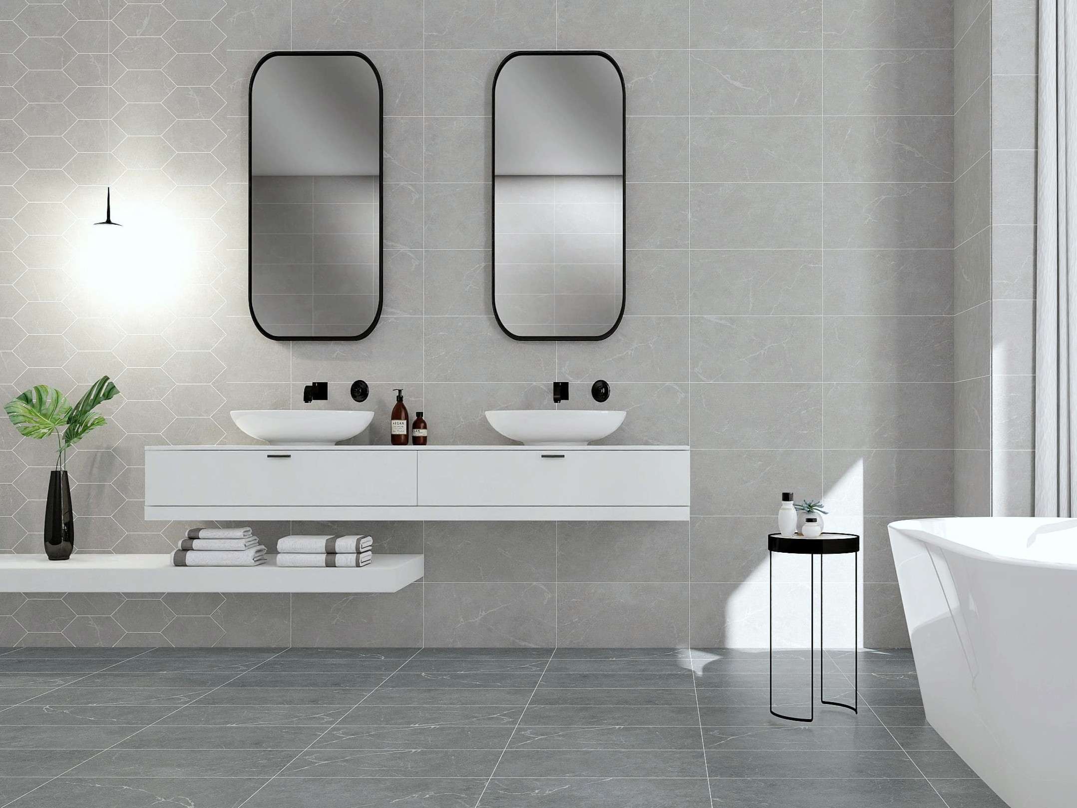 Matt ceramic tile 300x600mm code SMM-36011 