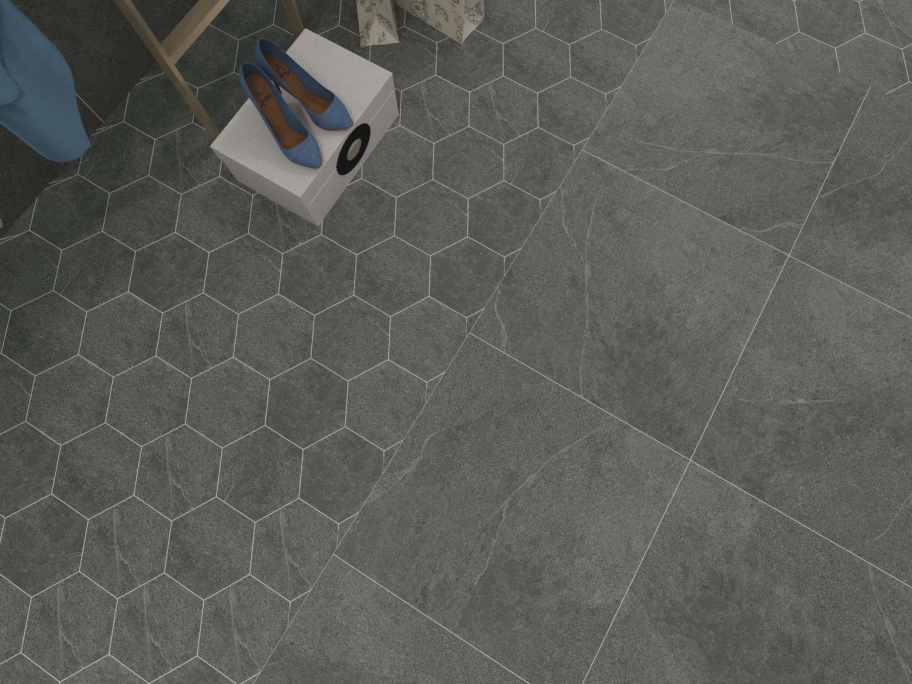 Matt Ceramic Tile 600x600 Code SMM-66008