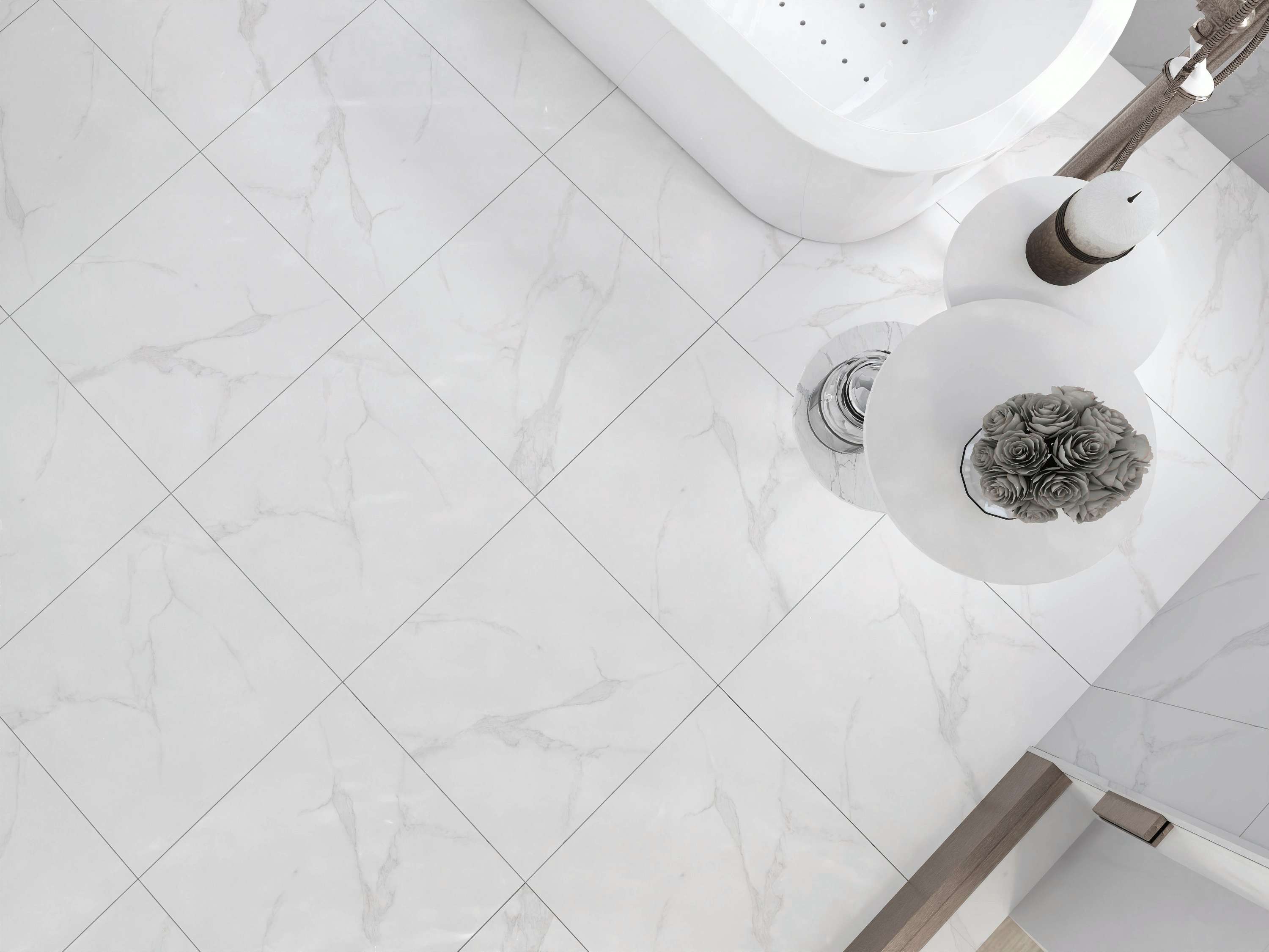 Matt Ceramic Tile 600x600 Code SMM-66010