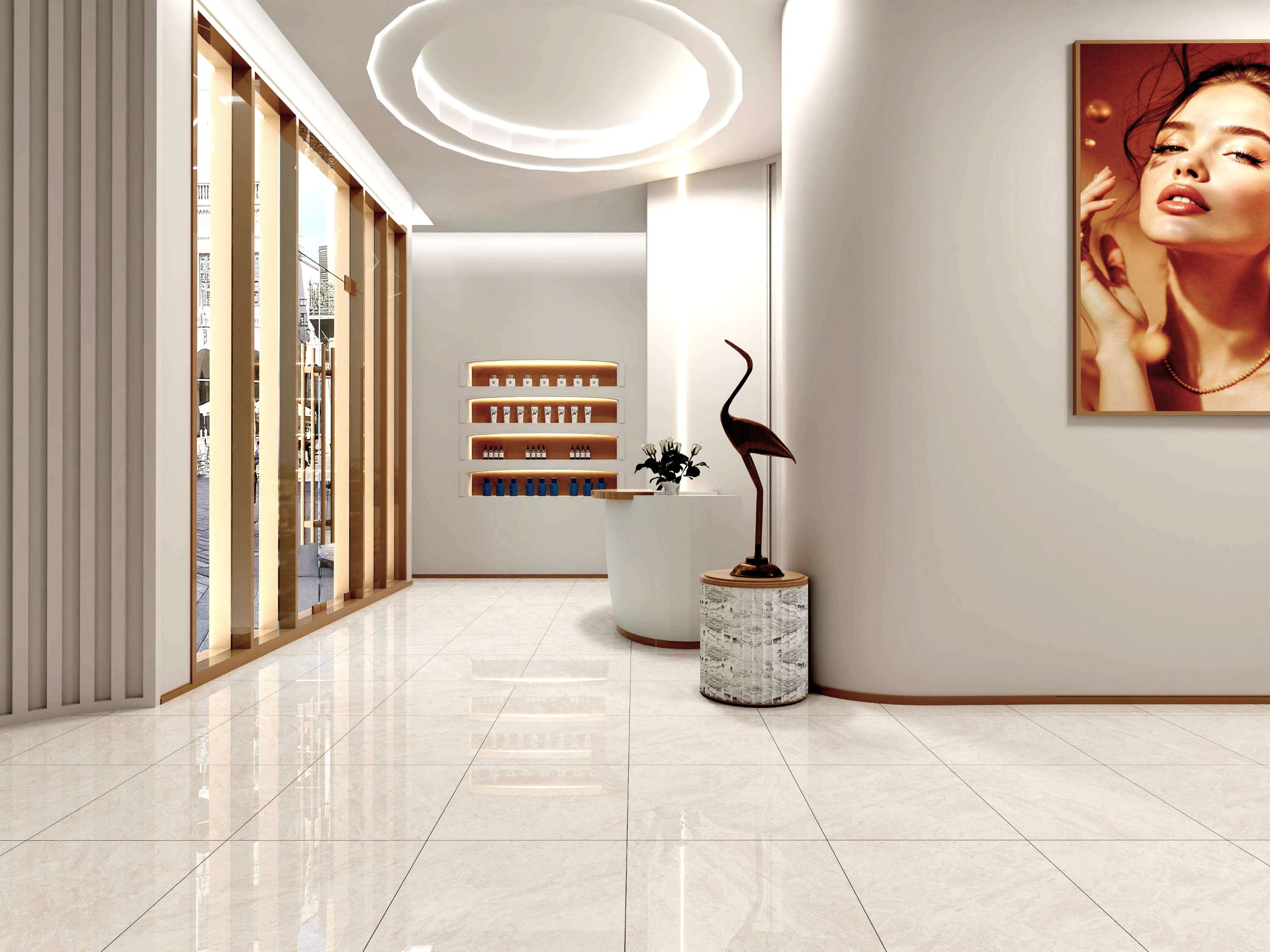 Glossy Ceramic Tiles 600x600 - Code SMP-66020