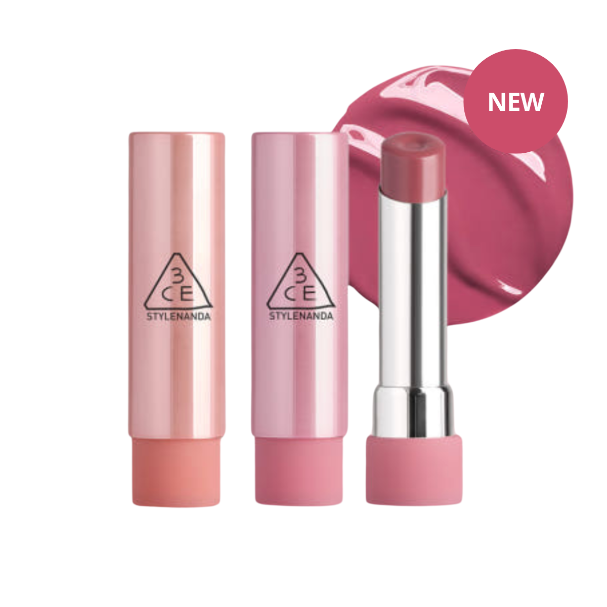 3CE Glazy Lip Glow Lip Gloss 3.2G
