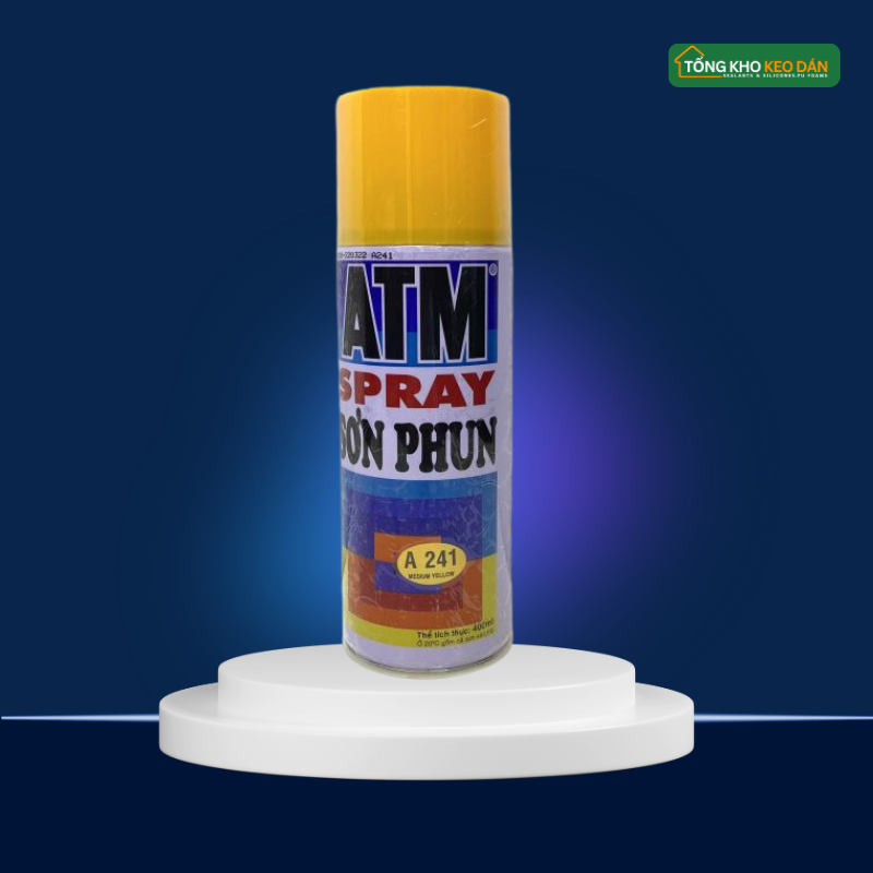 ATM Spray Paint A241 Medium Turmeric Yellow 