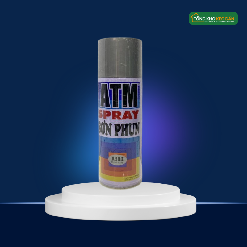 ATM A300 Spray Paint Bright Silver