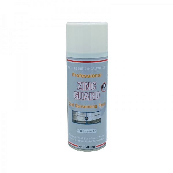 Cold zinc spray paint ZG400 (bright silver) 