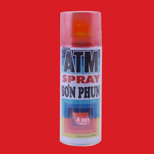 ATM Motorcycle Spray Paint A001 Candy Red 