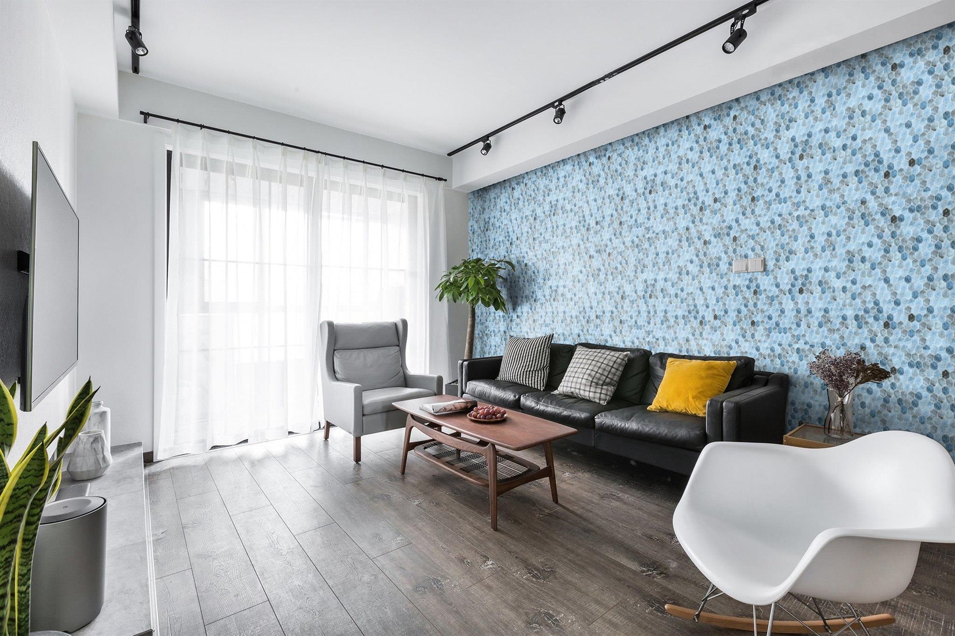 Mosaic lục giác hoa văn 5159HD51126 - Daisan Mart