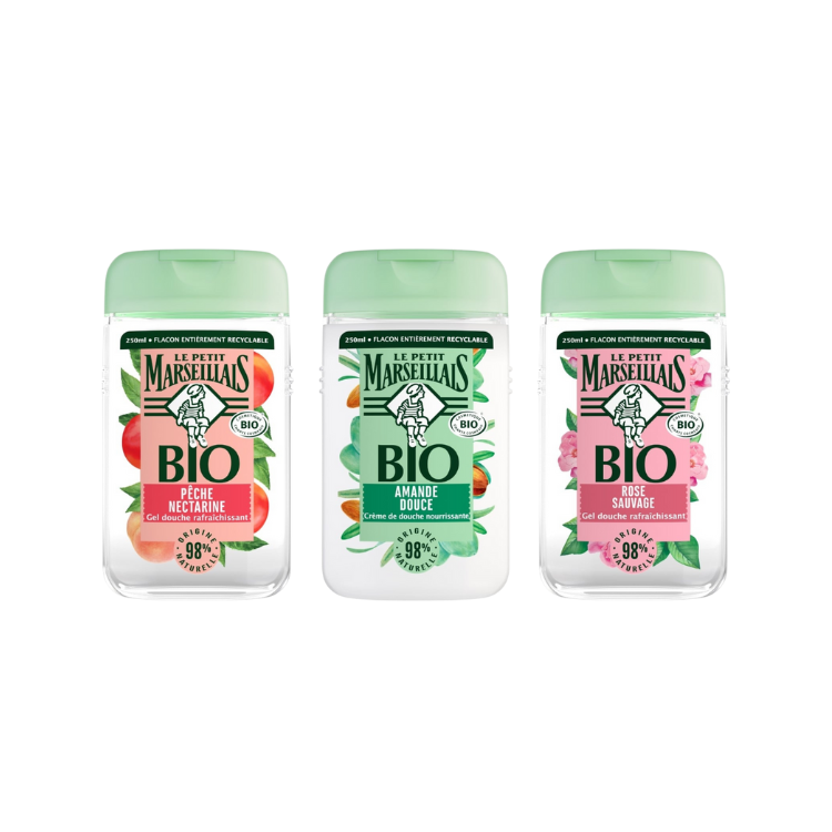 Le Petit Marseillais Organic Shower Gel 98% Natural 250ml