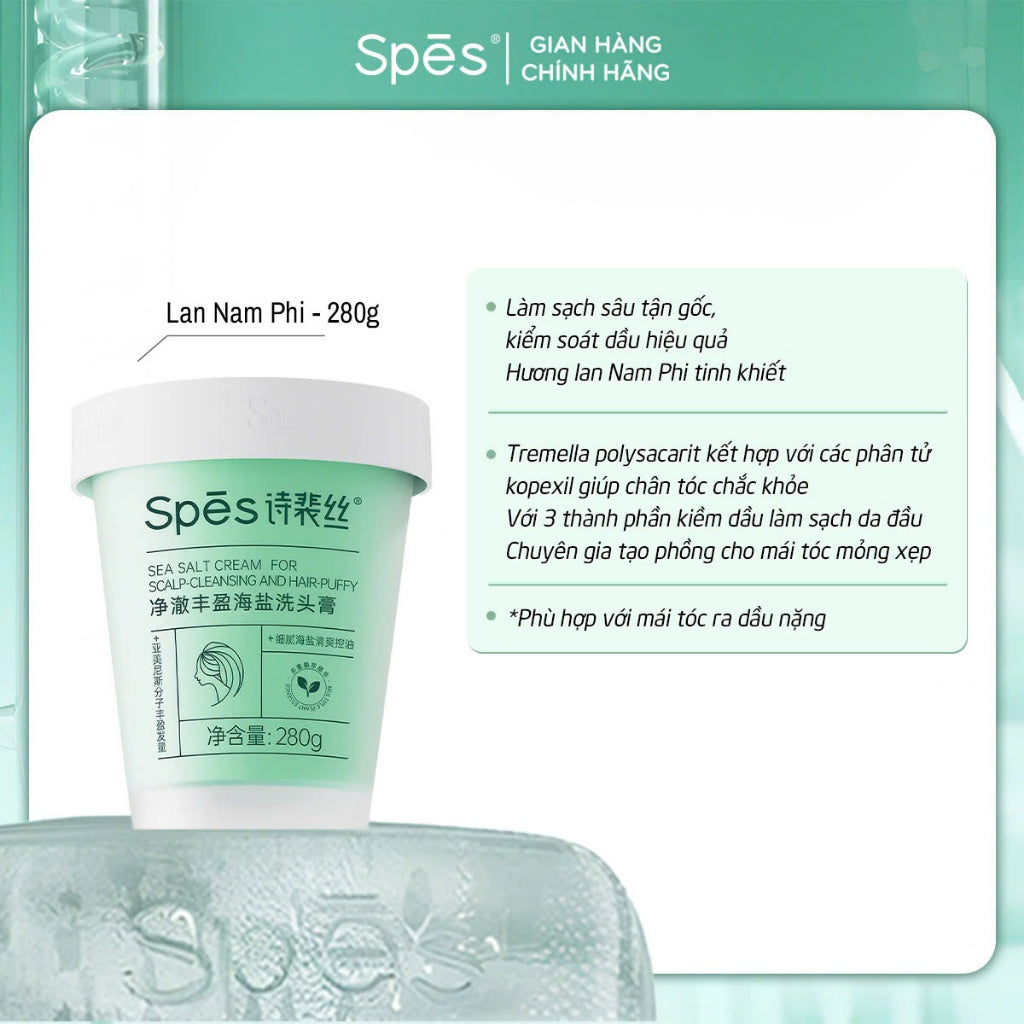 SPES Scalp Exfoliator Sea Salt Essence 280G