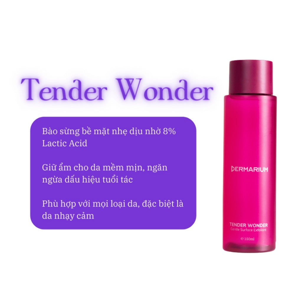 Dermarium Tender Wonder 8% Lactic Acid Chemical Exfoliant 150ml