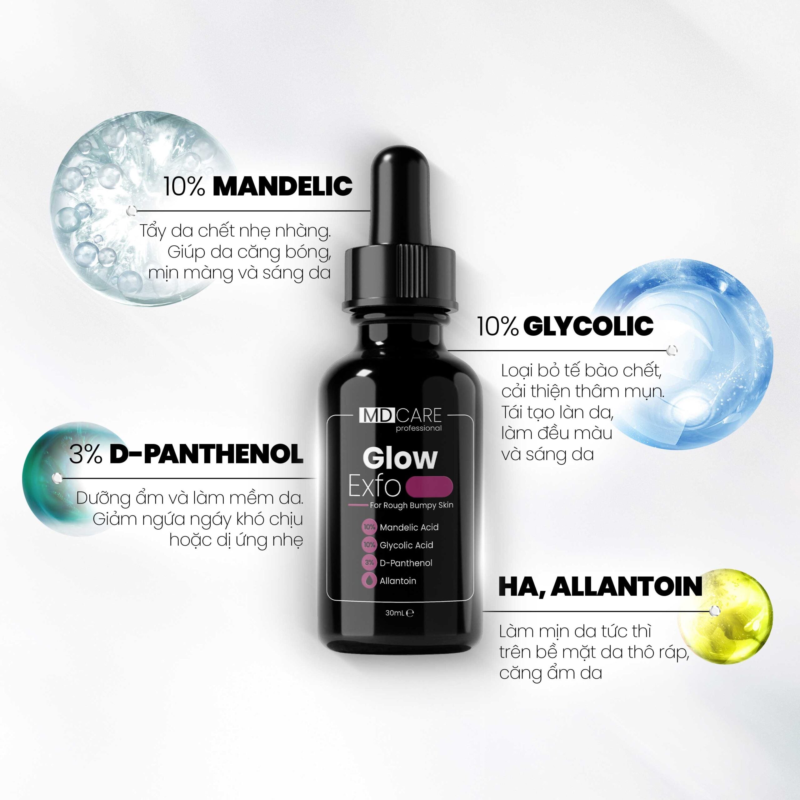 MD CARE Glow Exfo Chemical Exfoliant 30ml