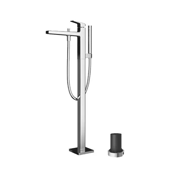 Hot and cold tub faucet with shower GB TBG10306AA_TBN01105B