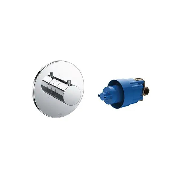 Diverter valve with wall accessories, without stop valve TBV01104B_TBN01103B