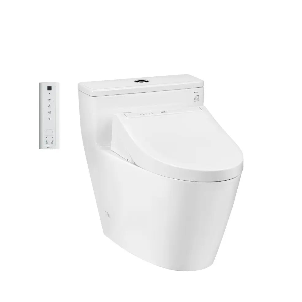 Bàn cầu 1 khối kèm nắp rửa điện tử WASHLET dòng C5 TCF24460AAA MS625CDW15XW - Daisan Mart