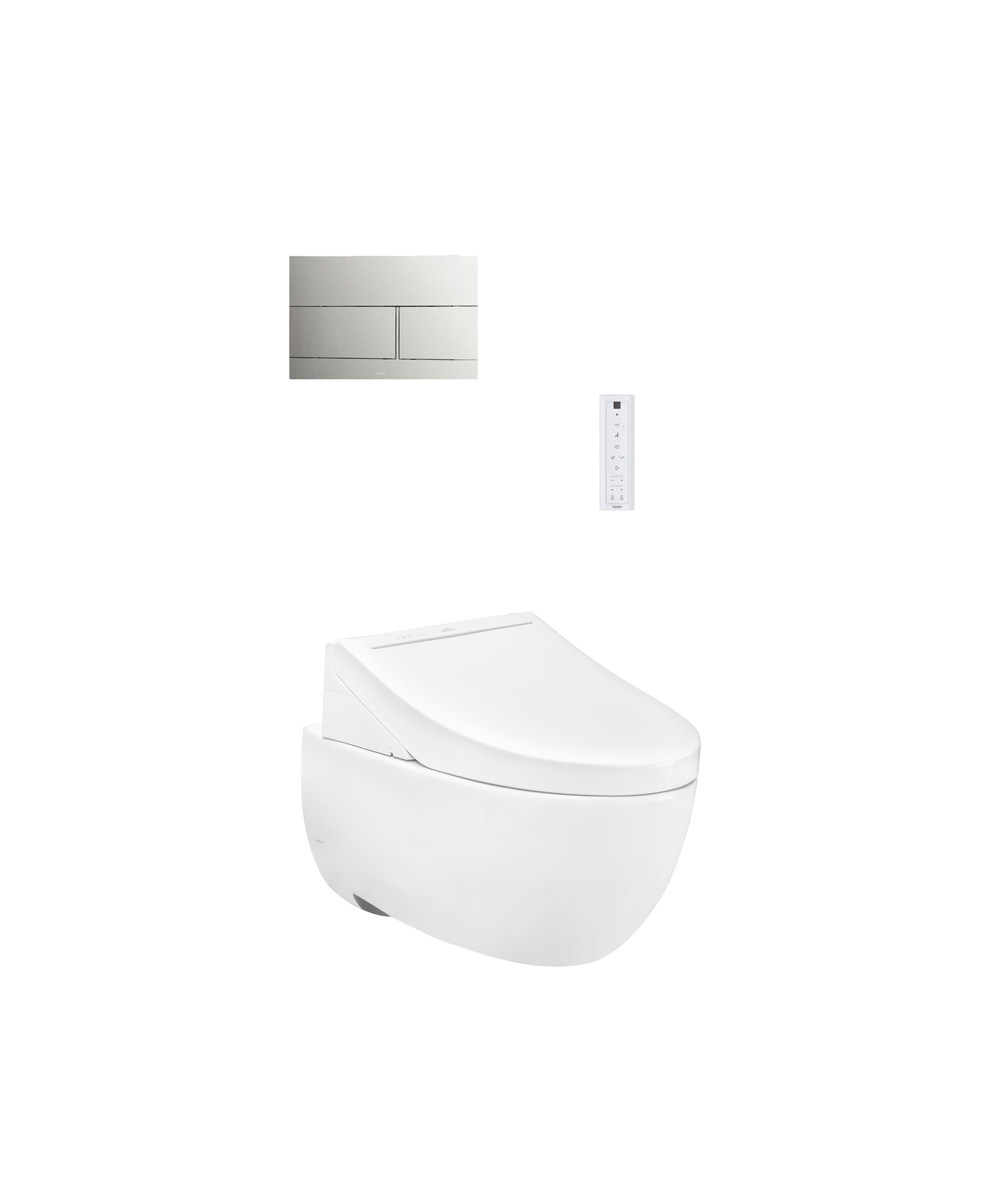 Bàn cầu treo tường kèm nắp rửa điện tử WASHLET C5 CW812REA_TCF24460AAA_WH172AT_TCA465_MB171PSS - Daisan Mart
