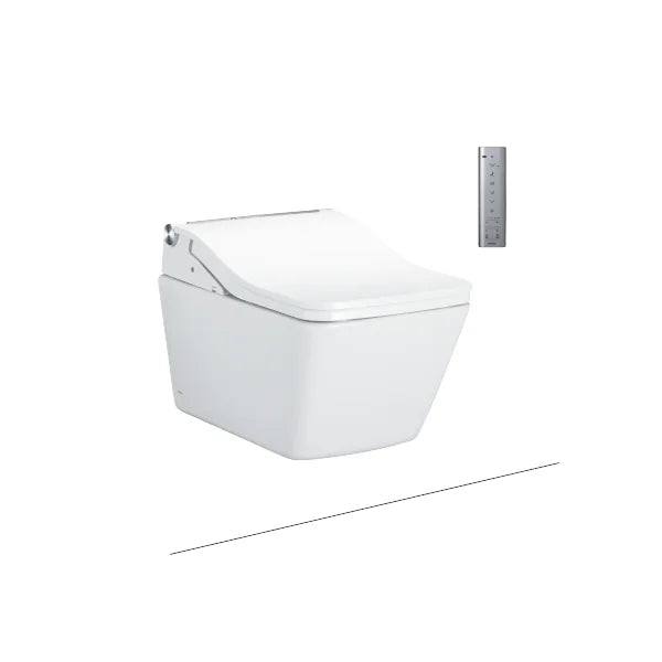 Bàn cầu treo tường kèm nắp rửa điện tử WASHLET dòng SW (Có tính năng xả tự động) CW522EA_TCF804C2Z_WH172AAT_MB171MSS - Daisan Mart