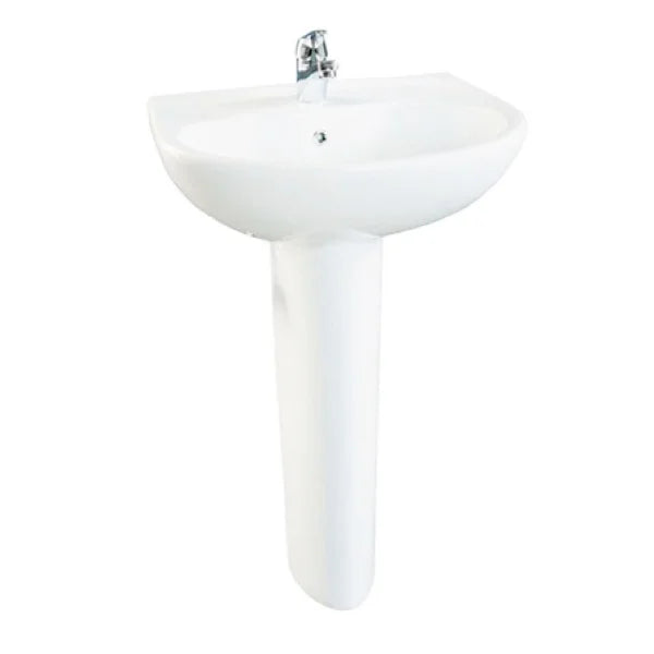 Chậu lavabo LPT236CS treo tường chân dài LPT236CSW - Daisan Mart