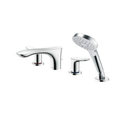 Vòi sen bồn tắm nóng lạnh kèm sen tắm GO (4 lỗ) TBG01202BB - Daisan Mart