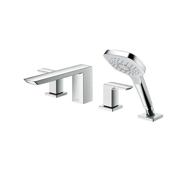 Vòi sen xả bồn tắm kèm sen tắm GR (4 lỗ) TBG02202BB - Daisan Mart