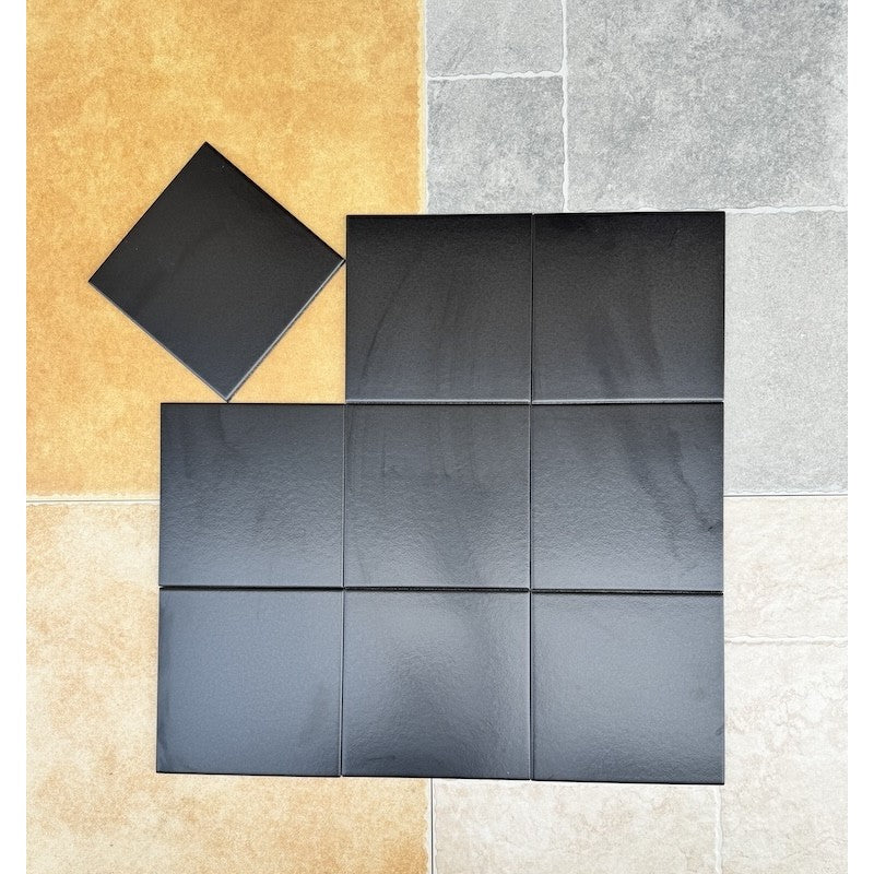 Gạch bông đen KT 200x200m MHB209(2207) - Daisan Mart