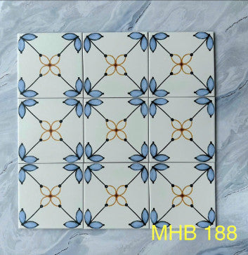 Gạch bông 200x200 mã DC282 - Daisan Mart