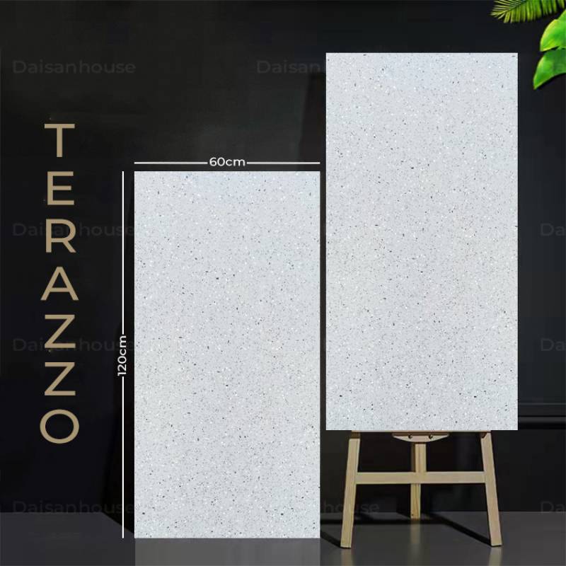 Gạch Terrazzo KT 600x1200mm 12656 (1h/1.44m/2v) - Daisan Mart