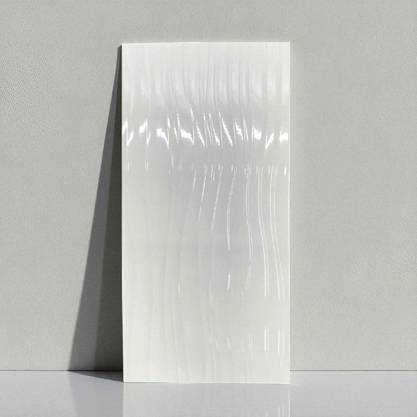 Ceramic wall tiles KT 300x600mm white glossy code STA6300A