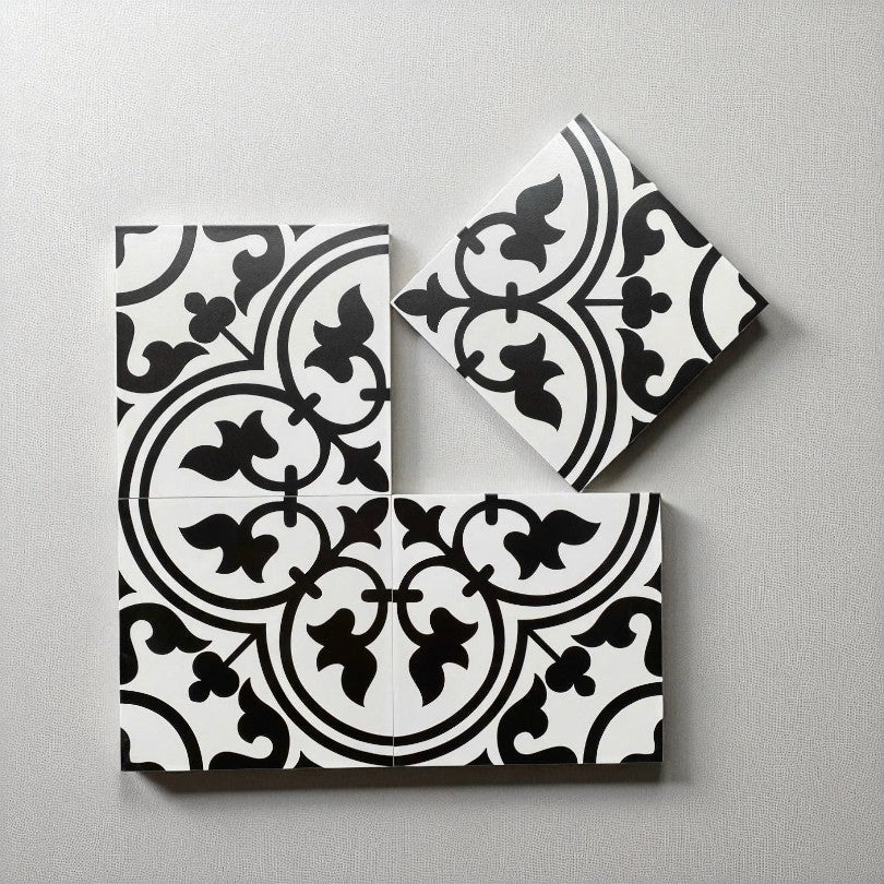 Cement tile 200x200 code DC222 (1m/box)