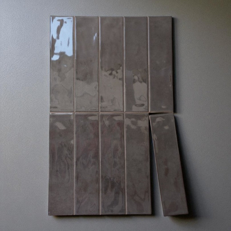 Curved face tile 75x300mm DS75308