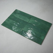 Chinese tile, glossy cream, size 75x300 mm, MDL7537C12 (1 box/ 44 tiles/ 1m2)