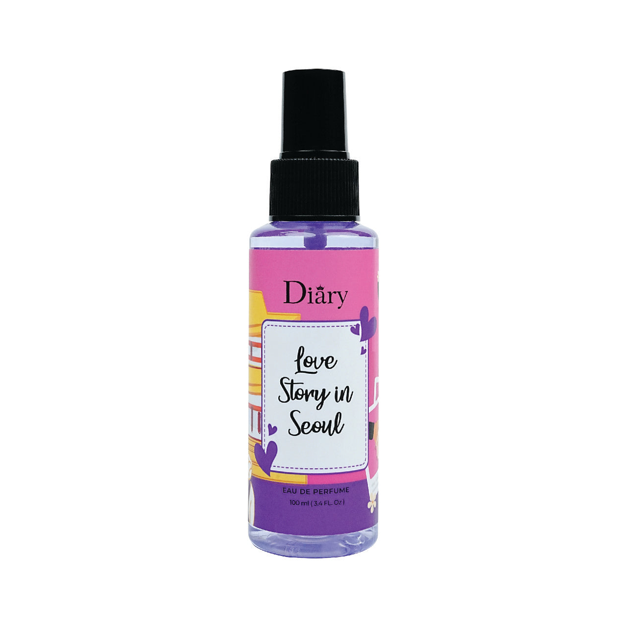 Xịt Thơm Cơ Thể Diary Eau De Perfume 100ml - Daisan Mart