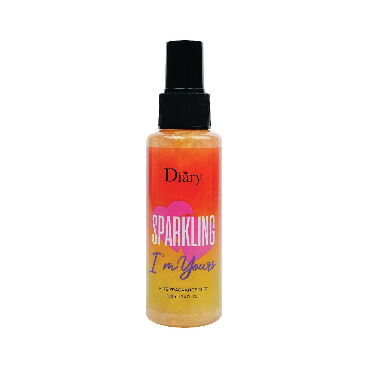 Xịt Thơm Cơ Thể Ánh Nhũ Diary Sparkling Eau De Perfume 100ml - Daisan Mart