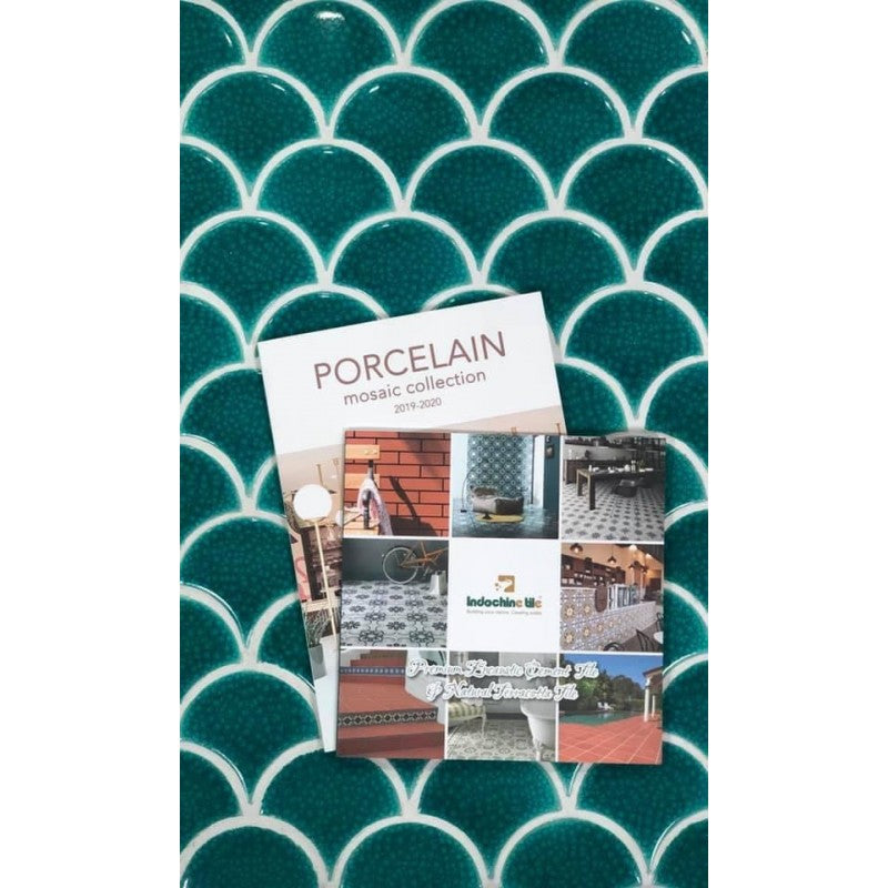 2-layer Reef Fish Scale Mosaic Tile MHF 90011 