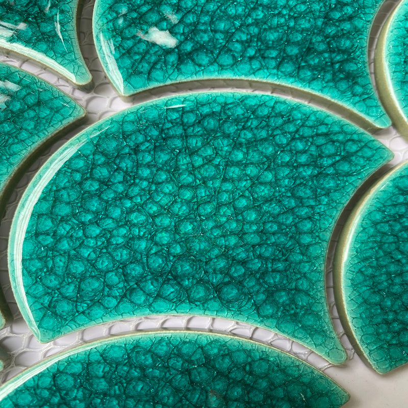 2-layer Reef Fish Scale Mosaic Tile MHF 90011 