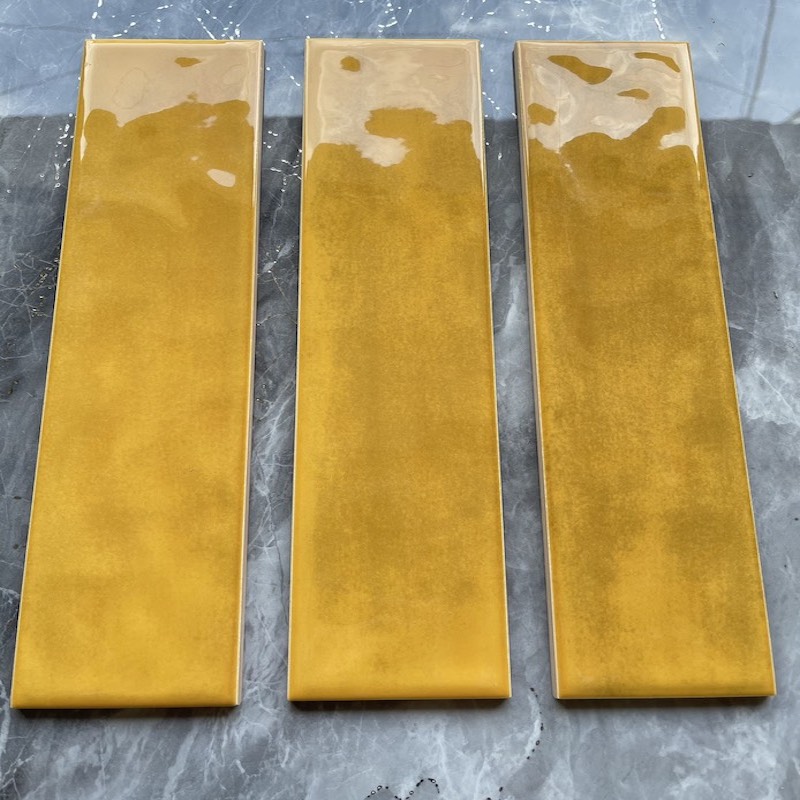 75x300 Yellow Wave Tiles 7532P8 