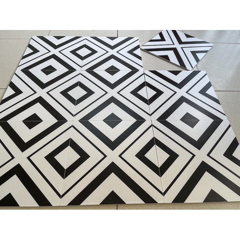 300x300mm F3009 Cement Tiles 