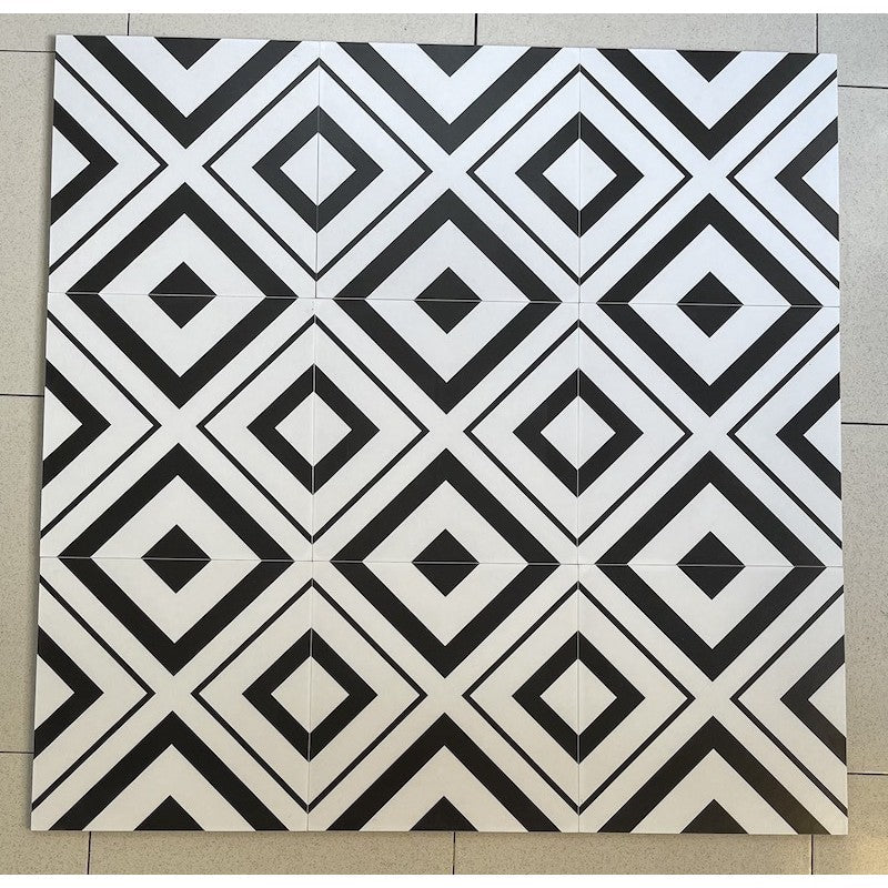 300x300mm F3009 Cement Tiles 