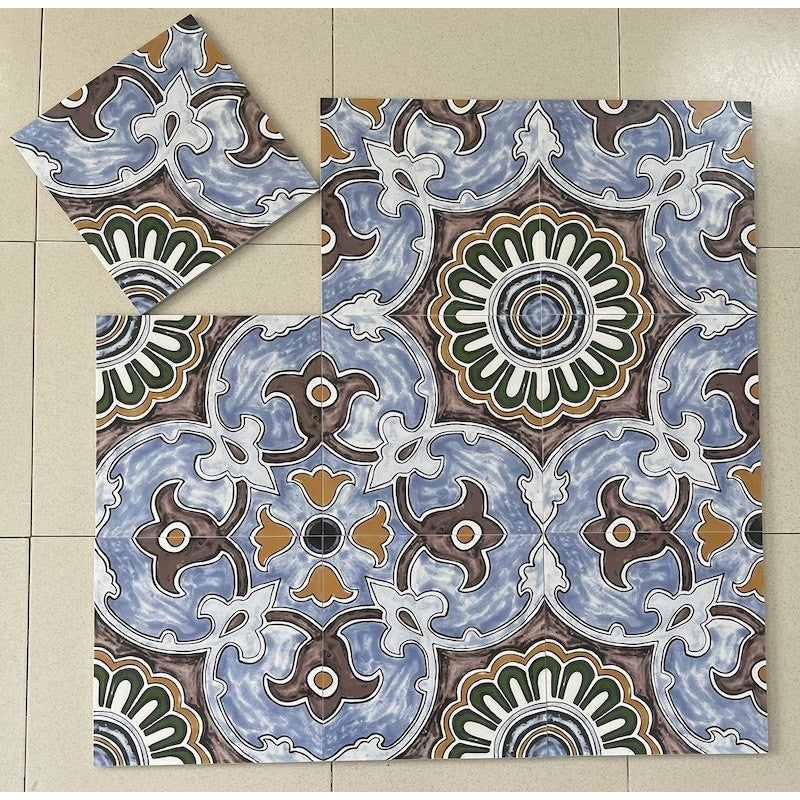 300x300mm F3009 Cement Tiles 